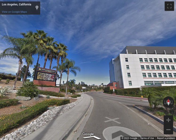 Google map of Cal State LA